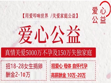 梁子湖捐卵助孕生子 爱心志愿者招募
